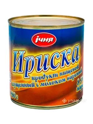 370г Молоко сгущ. Ичня Ириска варен 8,5%