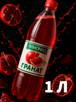 Лимонад гранат 1л
