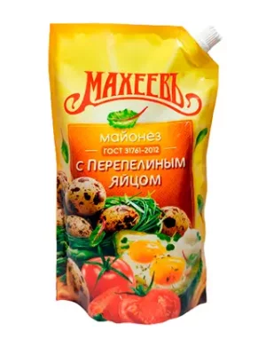 Майонез Махеевъ с перепелиным яйцом 190г