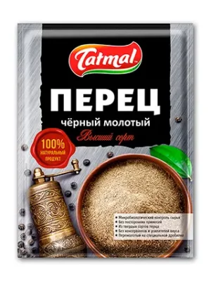 Перец черный молотый 40г. высший сорт