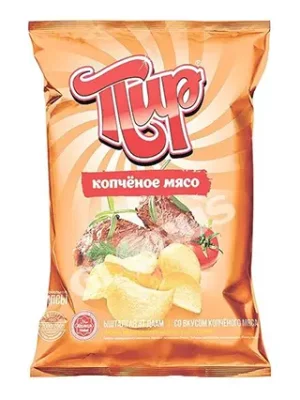 25 гр Чипсы Пир (С мясной копченостью, .)