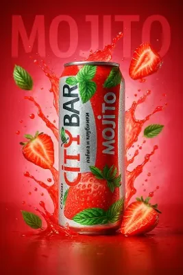 Напиток Mojito Fresh Лайм-клубника