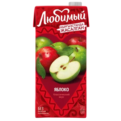 Сок Нектар Любимый яблоко 0,95л