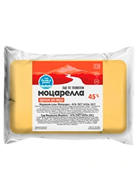 Сыр Белая река моцарелла 45% вес