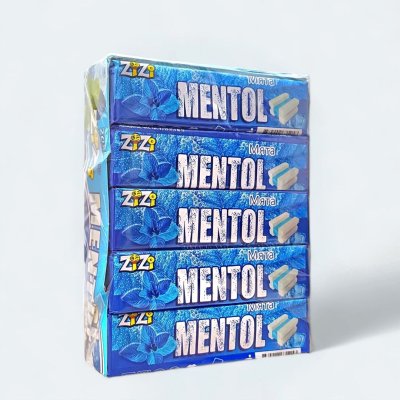 Жвачка Жевательная резинка ZiZi Mentol со вкусом мяты