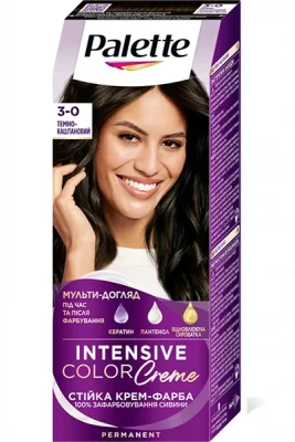 Крем-Краска для волос Palette 3-0 Темно-каштановый